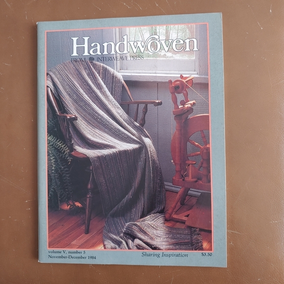 HANDWOVEN 1984 Weaving Magazines - Picture 6 of 7